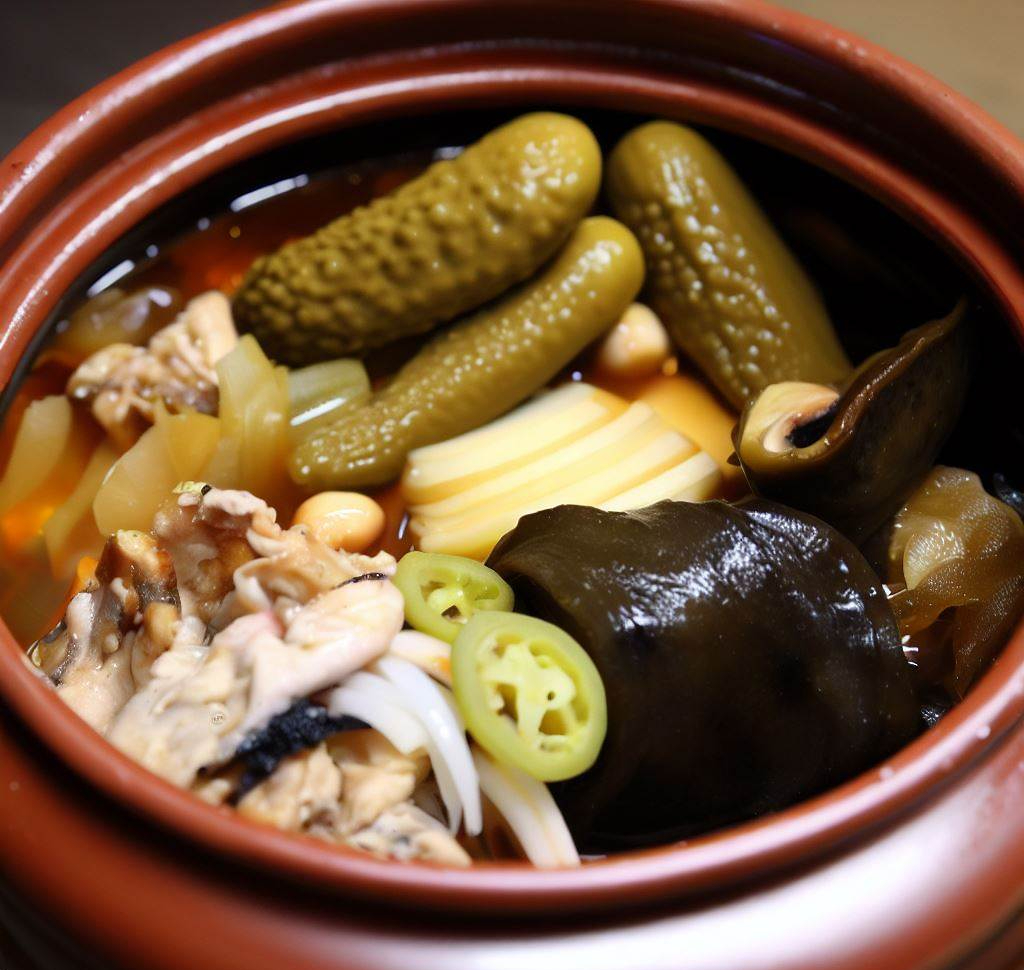 咸菜蚵仔煲饭的制作方法