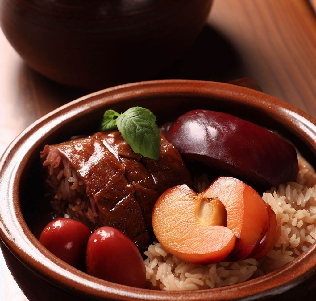 梅菜肉饼煲仔饭的制作方法