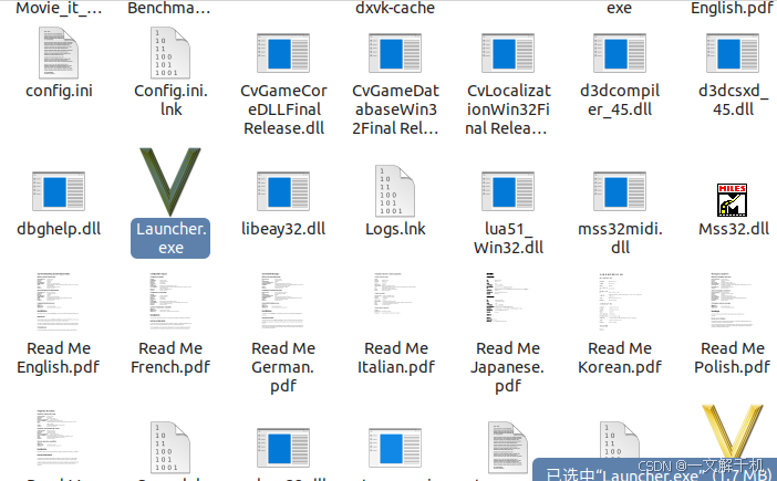 Linux ubuntu 25.04 运行《文明5》游戏，解决游戏中文设置的问题！