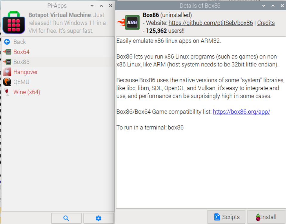 树莓派玩win游戏:树莓派5 安装box86 wine vulkan运行Windows游戏,性能非常强劲,仙剑四测试完美通过